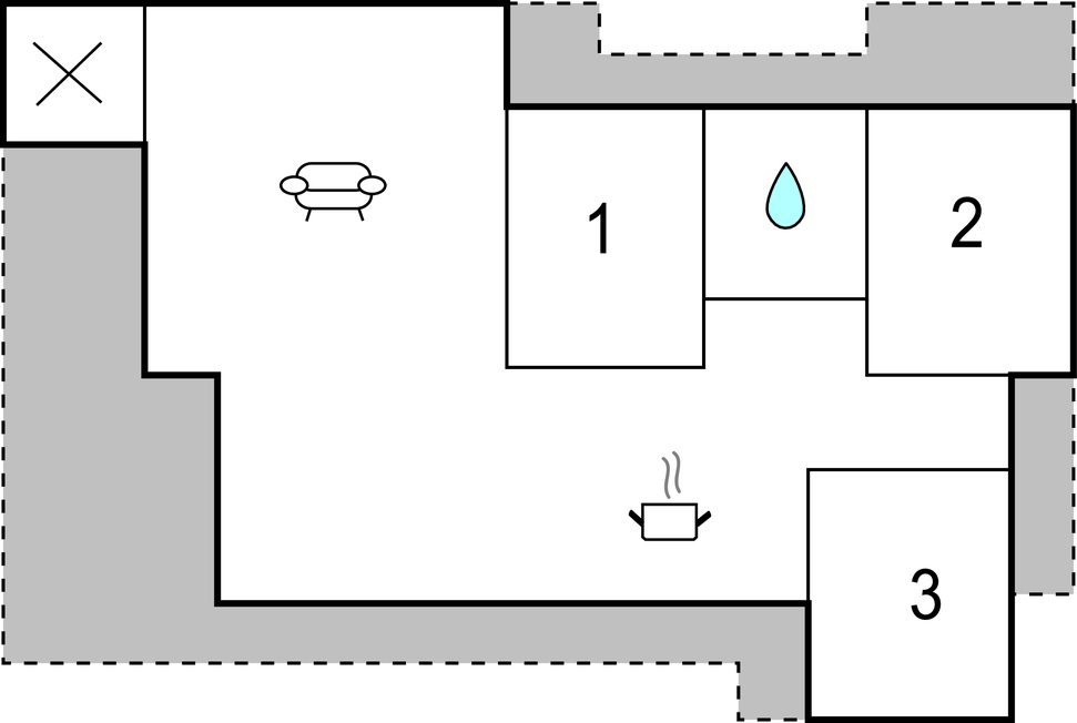 Ferienhaus - Hornbæk Strand , Dänemark - E02909 