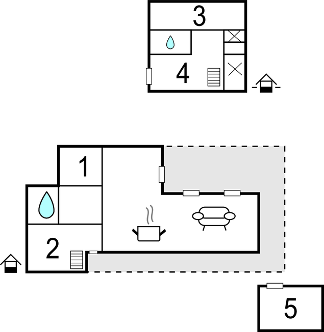 Ferienhaus - Hornbæk , Dänemark - E02910 