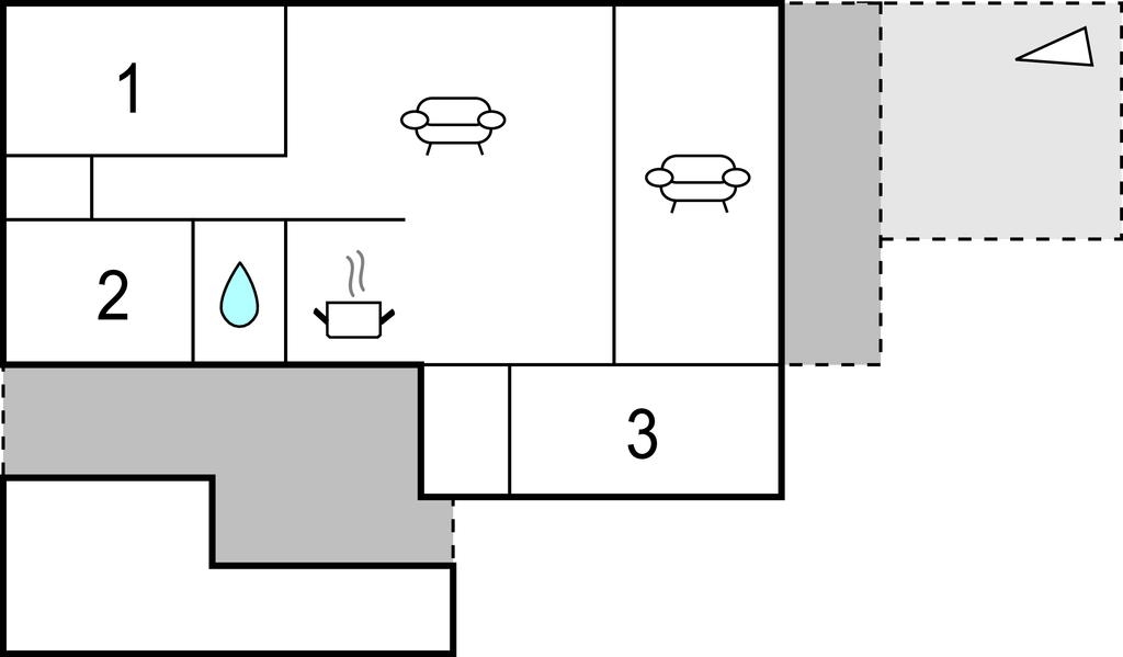 Ferienhaus - Hornbæk Strand , Dänemark - E02379 