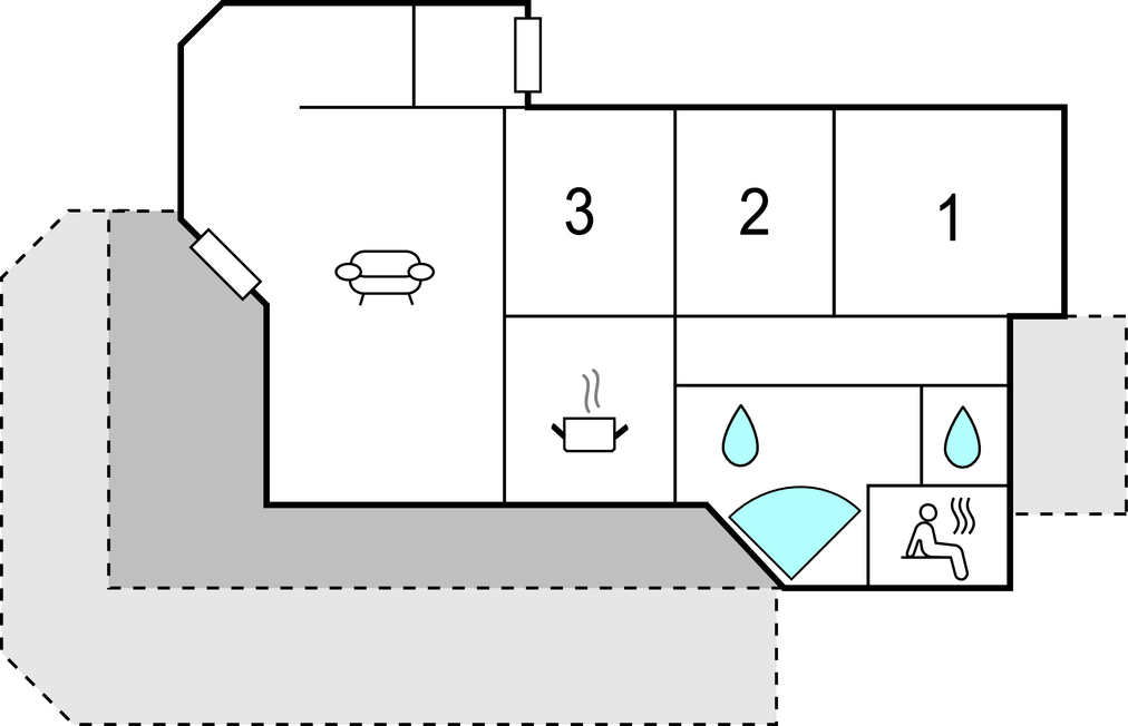 Semesterhus - Munkerup Strand , Danmark - E03308 