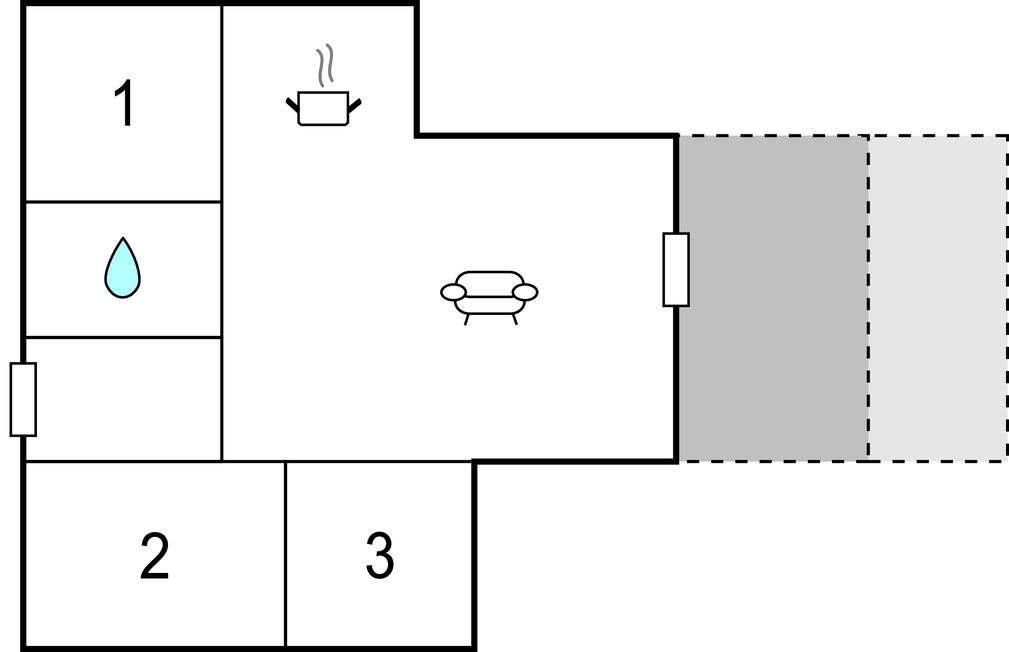 Feriehuse - Dronningmølle , Danmark - E03321 
