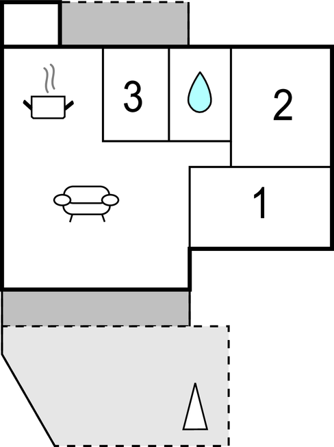 Ferienhaus - Dronningmølle , Dänemark - E03470 