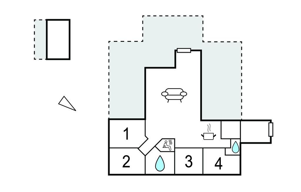Domy wakacyjne - Munkerup Strand , Dania - E03333 
