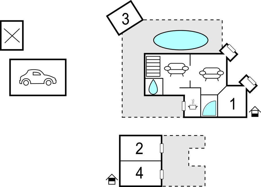 Ferienhaus - Gilleleje , Dänemark - E04371 