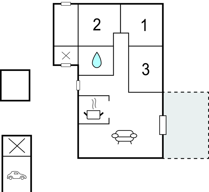 Feriehuse - Gilleleje , Danmark - E04177 
