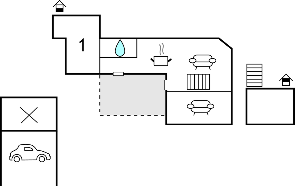 Feriehuse - Smidstrup Strand , Danmark - E05202 