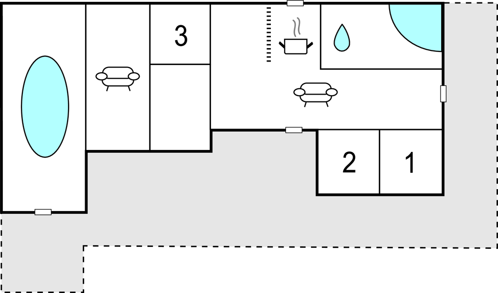 Feriehuse - Smidstrup Strand , Danmark - E05692 