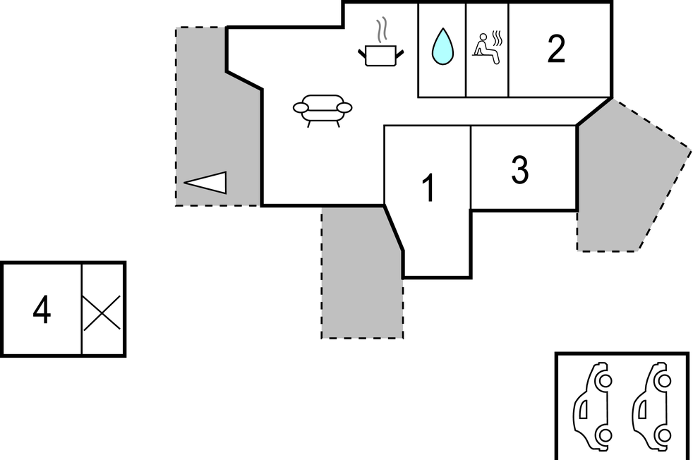Feriehuse - Smidstrup Strand , Danmark - E05750 