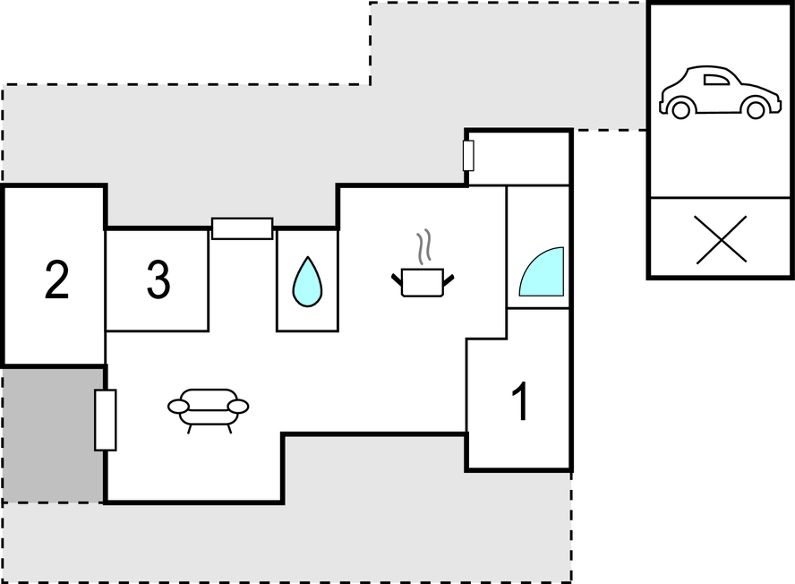 Ferienhaus - Rågeleje , Dänemark - E07231 
