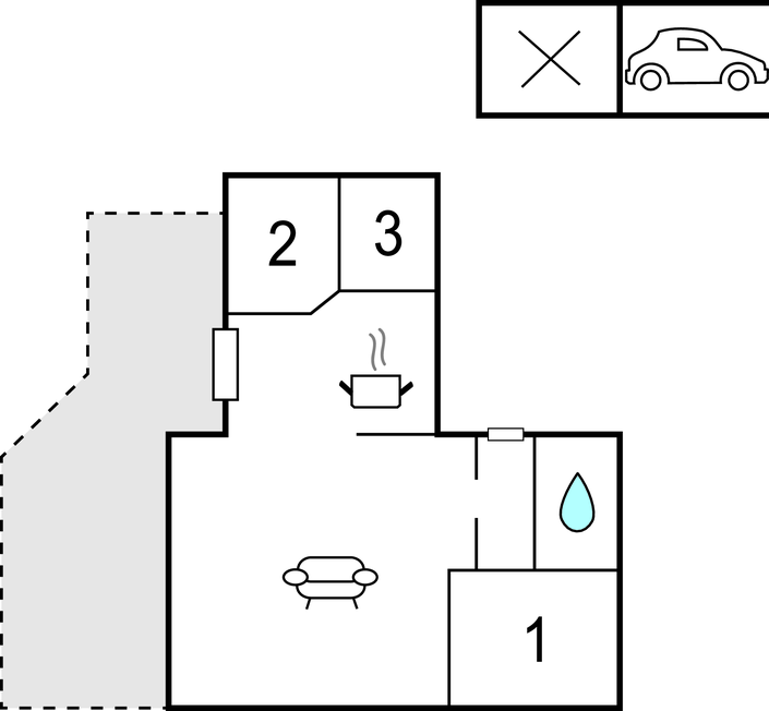 Feriehuse - Rågeleje , Danmark - E07453 