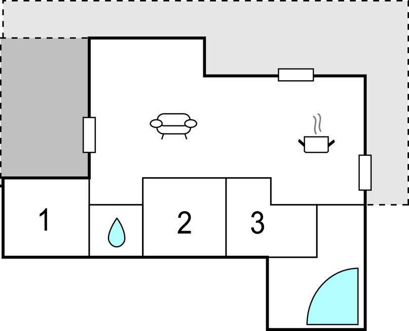 Feriehuse - Vejby Strand , Danmark - E09630 