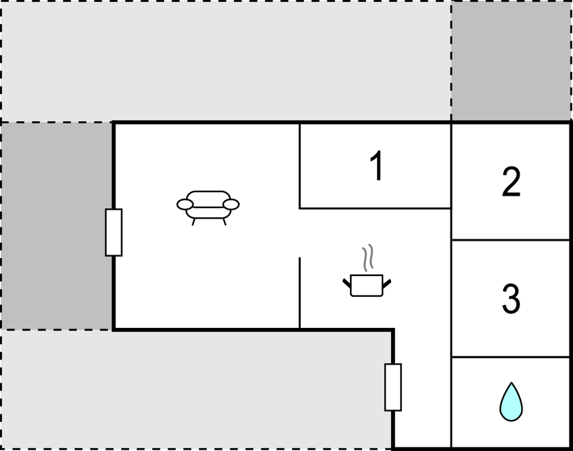 Feriehuse - Vejby Strand , Danmark - E09798 