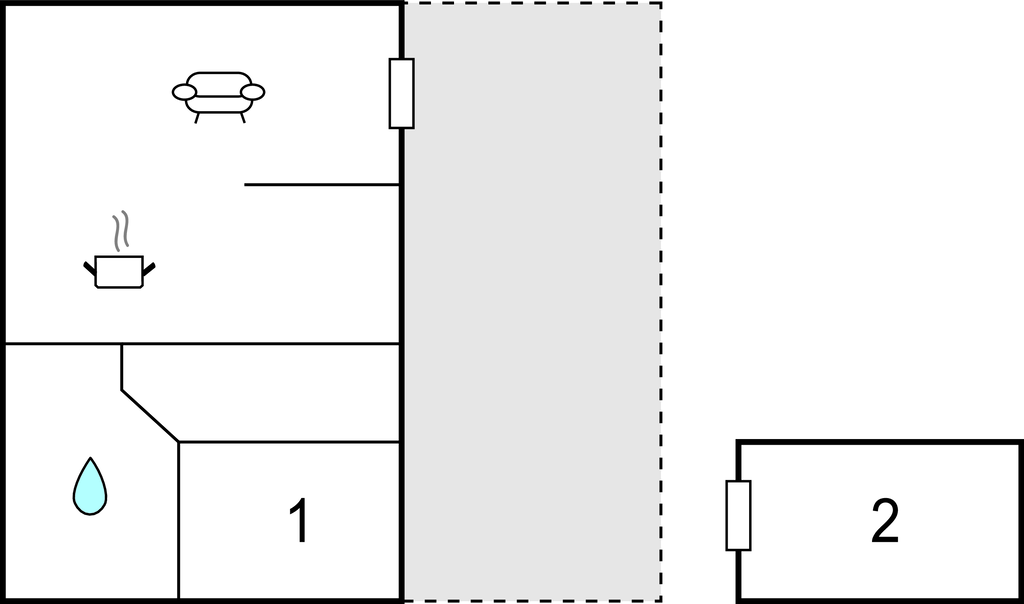 Semesterhus - Tisvildeleje Strand , Danmark - E09116 