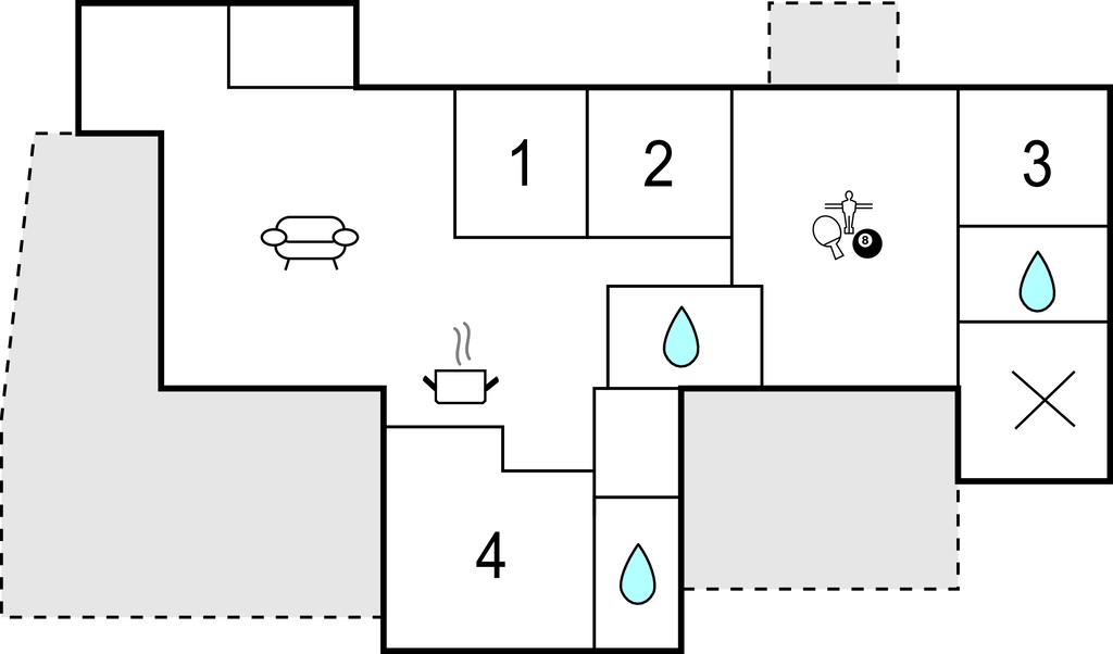 Location de vacances - Tisvildeleje Strand , Danemark - E09190 