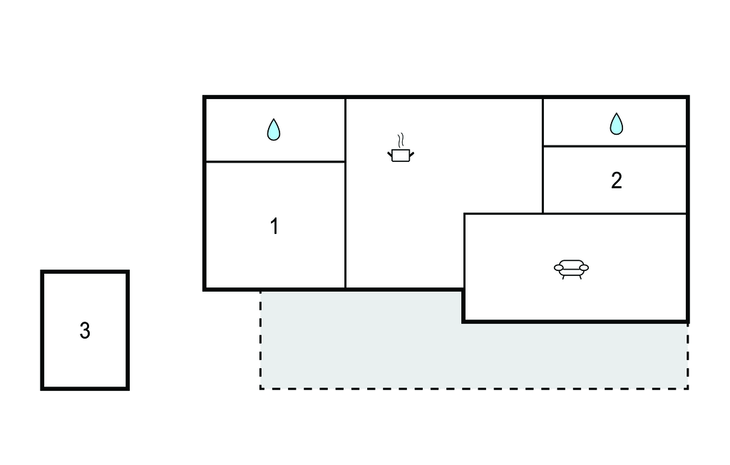 Feriehuse - Tisvildeleje Strand , Danmark - E09106 