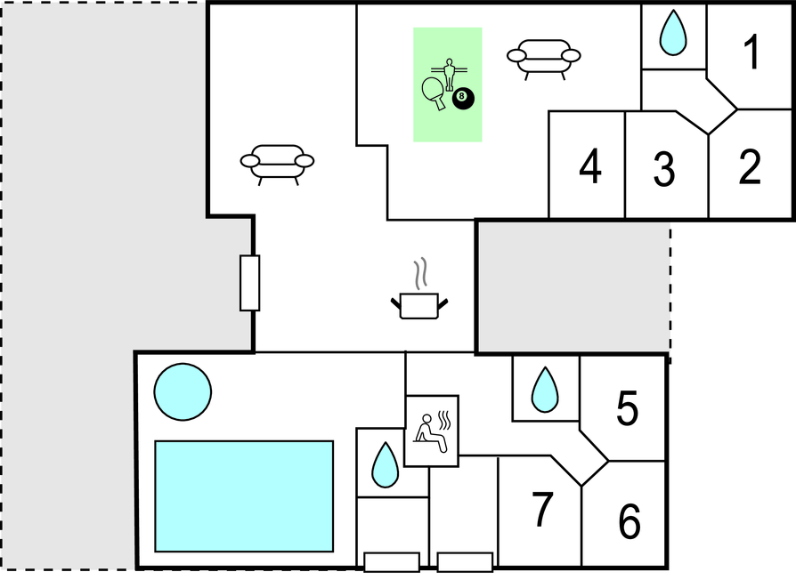 Feriehuse - Lohals Strand , Danmark - E1056 