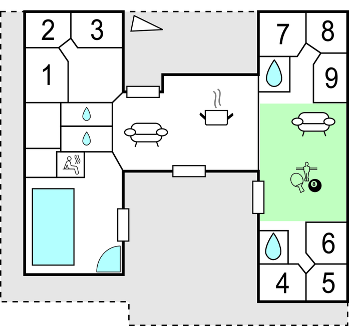 Feriehuse - Asserbo , Danmark - E11650 
