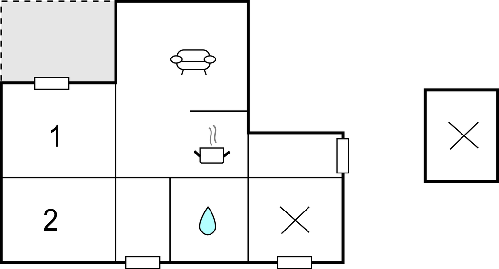Ferienhaus - Helsinge , Dänemark - E11012 
