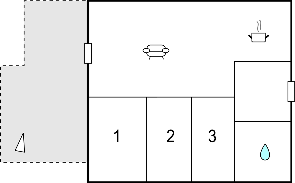 Ferienwohnung - Liseleje Strand , Dänemark - E11315 