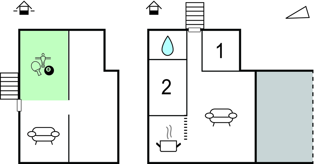 Location de vacances - Liseleje Strand , Danemark - E11337 