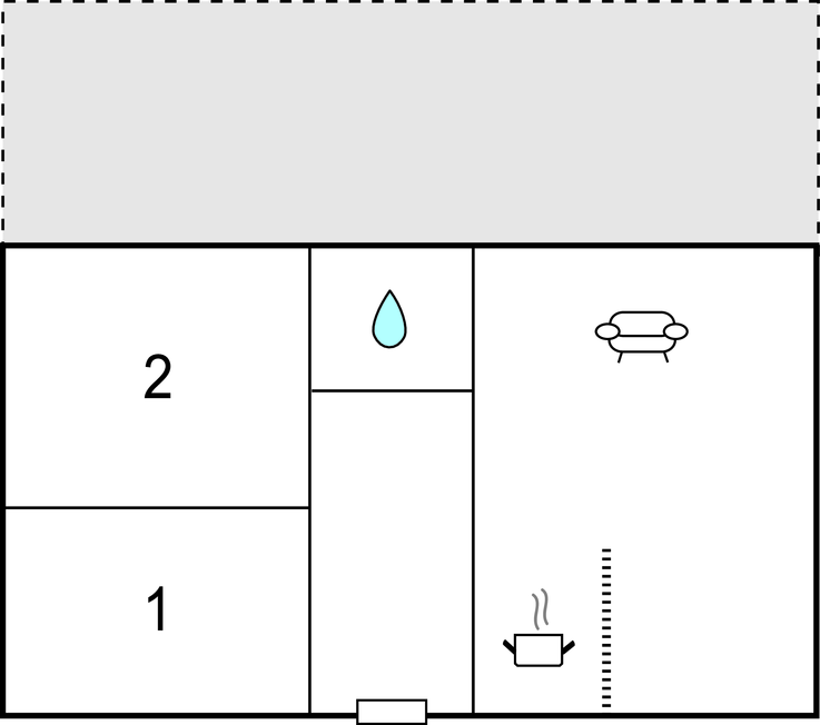 Semesterhus - Hesseløje Strand , Danmark - E1229 