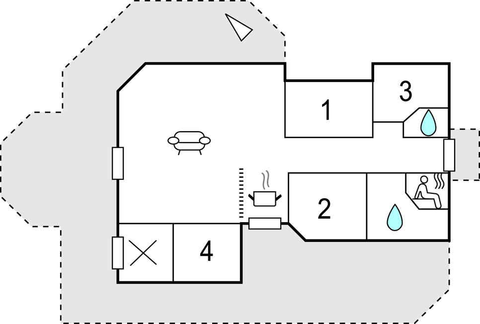 Feriehuse - Kikhavn , Danmark - E13368 