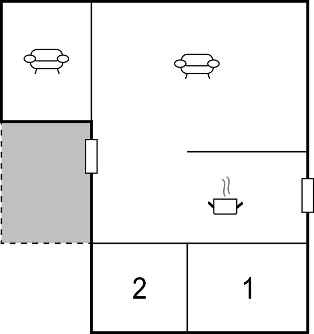 Ferienhaus - Dalby Huse , Dänemark - E15108 