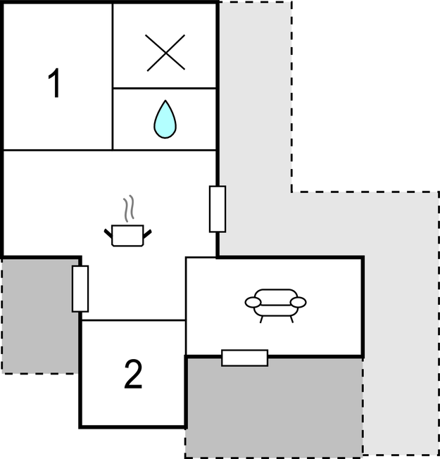Feriehuse - Kirke Såby , Danmark - E16851 