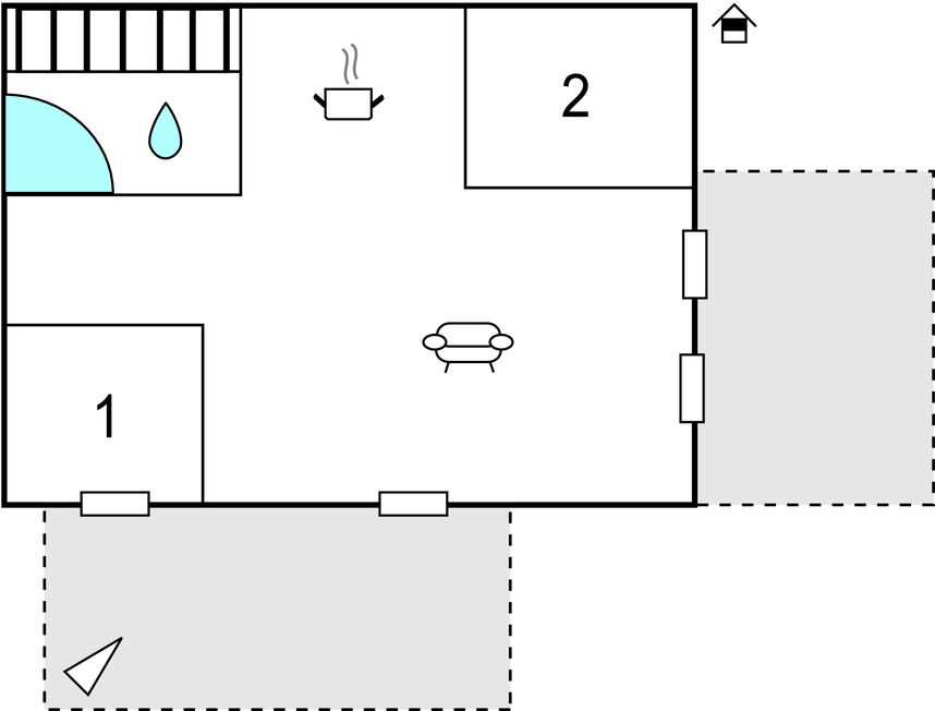 Ferienwohnung - Klint Strand , Dänemark - E17080 