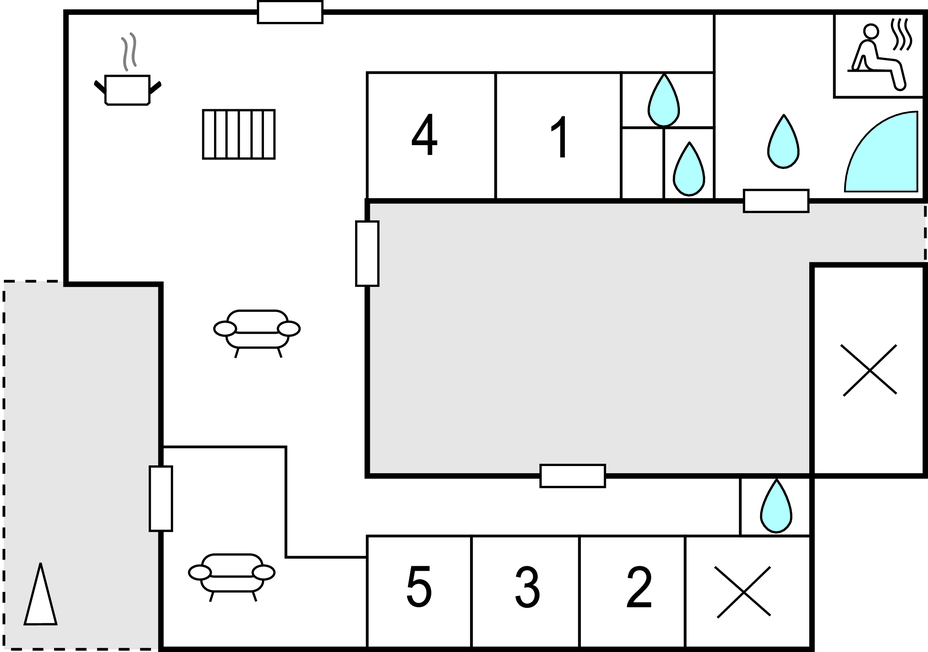 Feriehuse - Rørvig , Danmark - E17842 