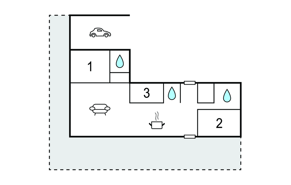 Feriehuse - Klint , Danmark - E17227 