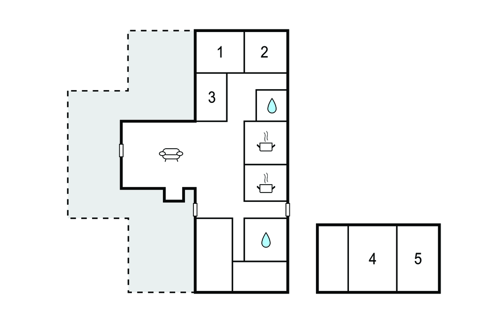 Ferienhaus - Ebbeløkke Strand , Dänemark - E18075 
