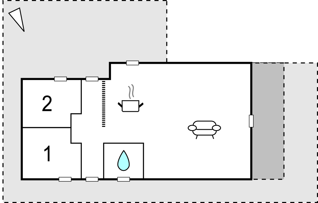 Feriehuse - Ellinge Lyng , Danmark - E19612 