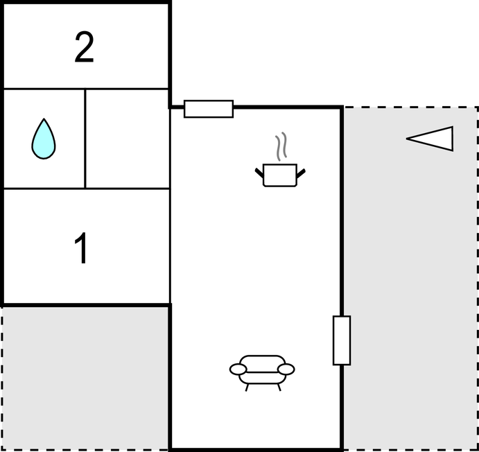 Feriehuse - Veddinge Bakker , Danmark - E19123 