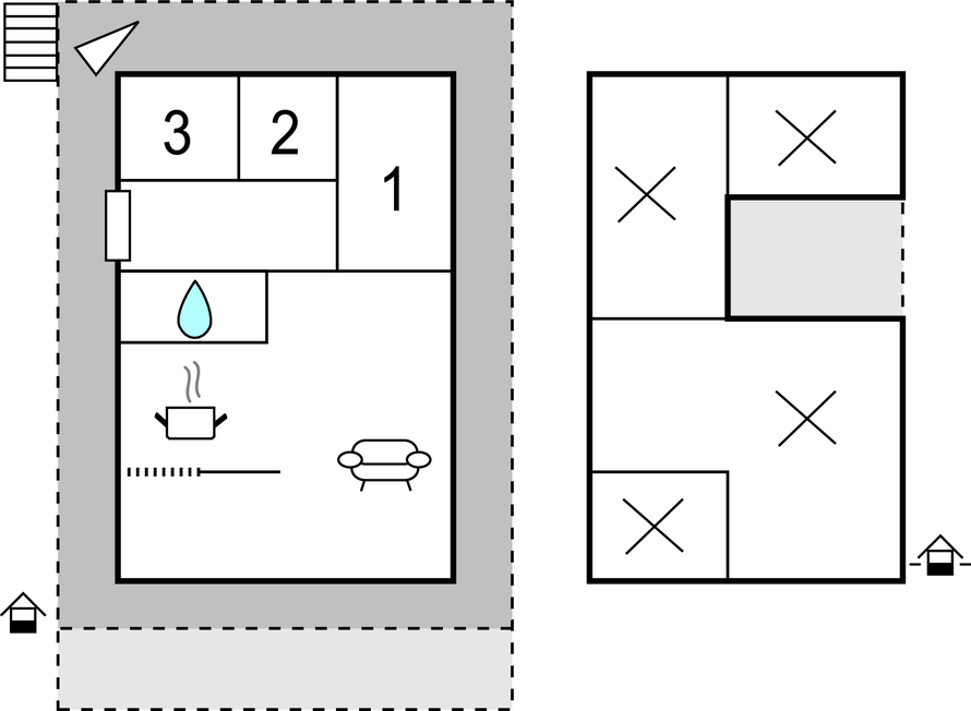Feriehuse - Veddinge Bakker , Danmark - E19141 