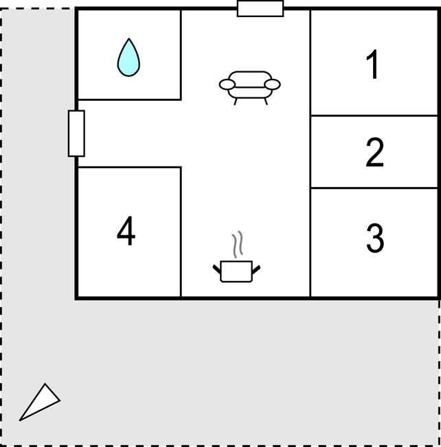 Ferienhaus - Hønsinge Lyng , Dänemark - E19465 