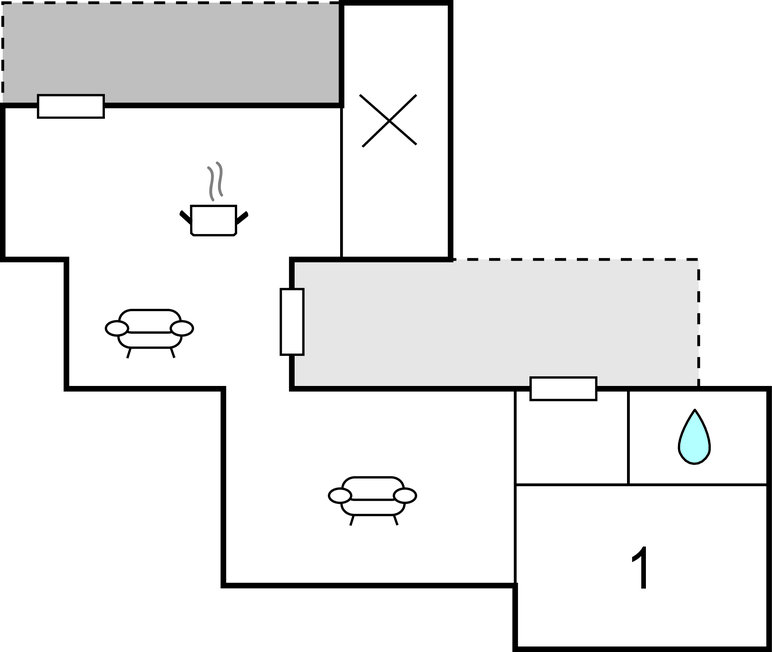 Feriehuse - Høve Strand , Danmark - E19366 
