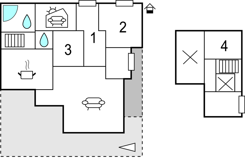 Feriehuse - Veddinge Bakker , Danmark - E19190 