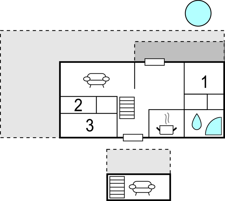 Ferienhaus - Næsby Strand , Dänemark - E20080 