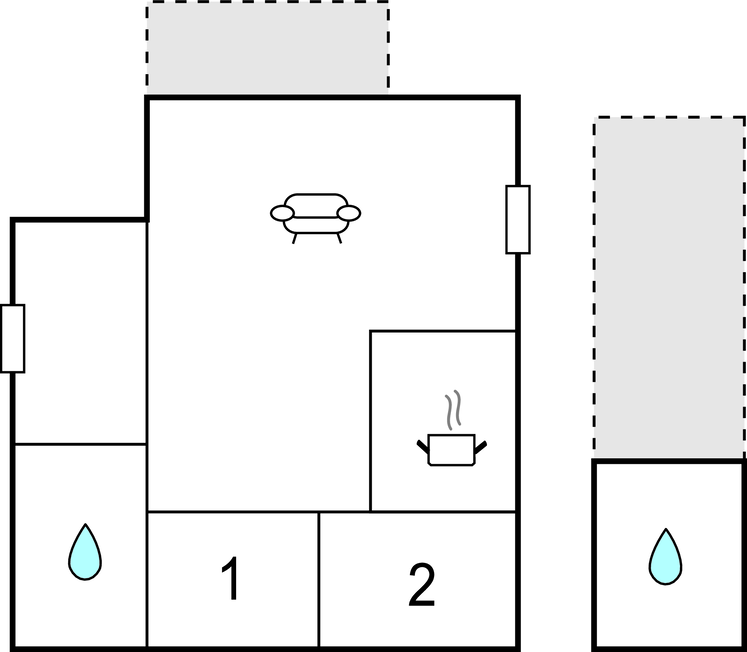 Feriehuse - Næsby Strand , Danmark - E20084 