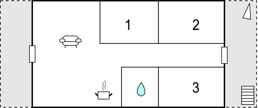 Semesterlägenhet - Stillinge Strand , Danmark - E20181 