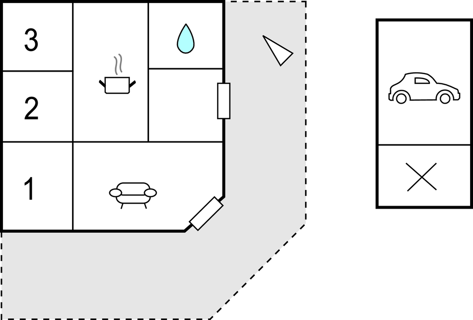 Ferienhaus - Kongsmark Strand , Dänemark - E20306 