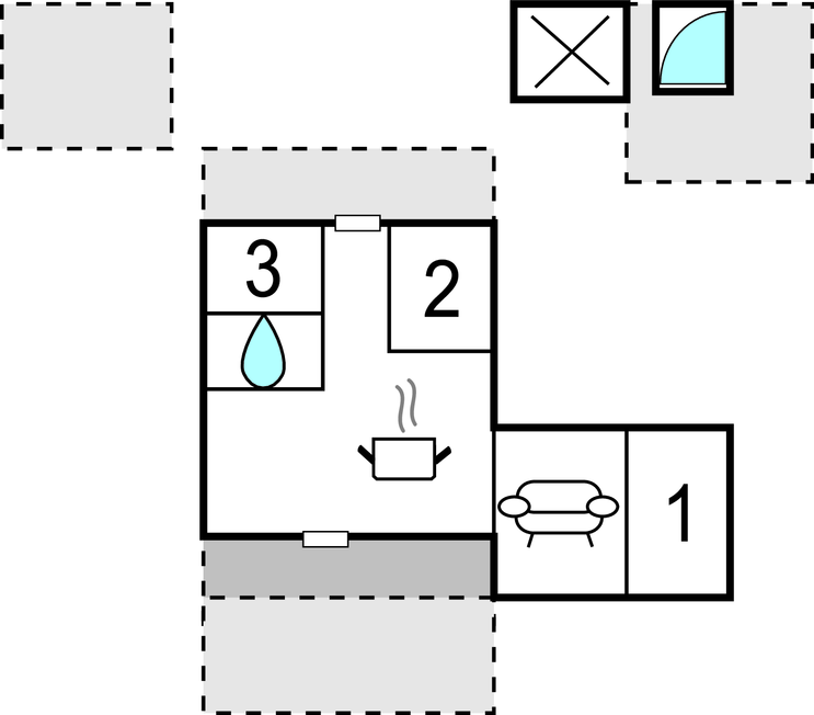 Feriehuse - Næsby Strand , Danmark - E20421 