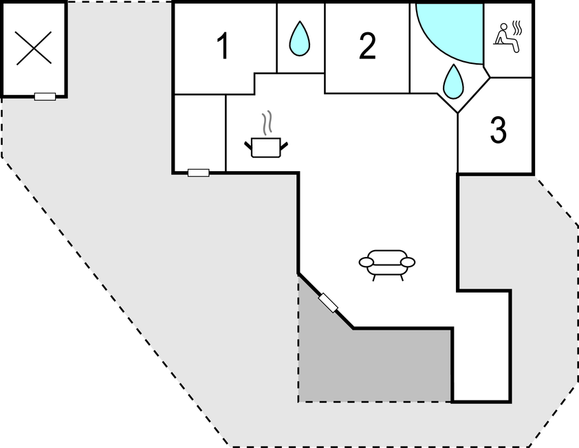 Ferienhaus - Hasmark Strand , Dänemark - E2053 