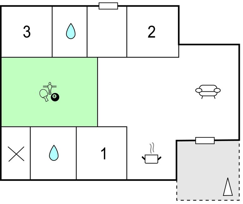 Ferienhaus - Tårup Strand , Dänemark - E2023 