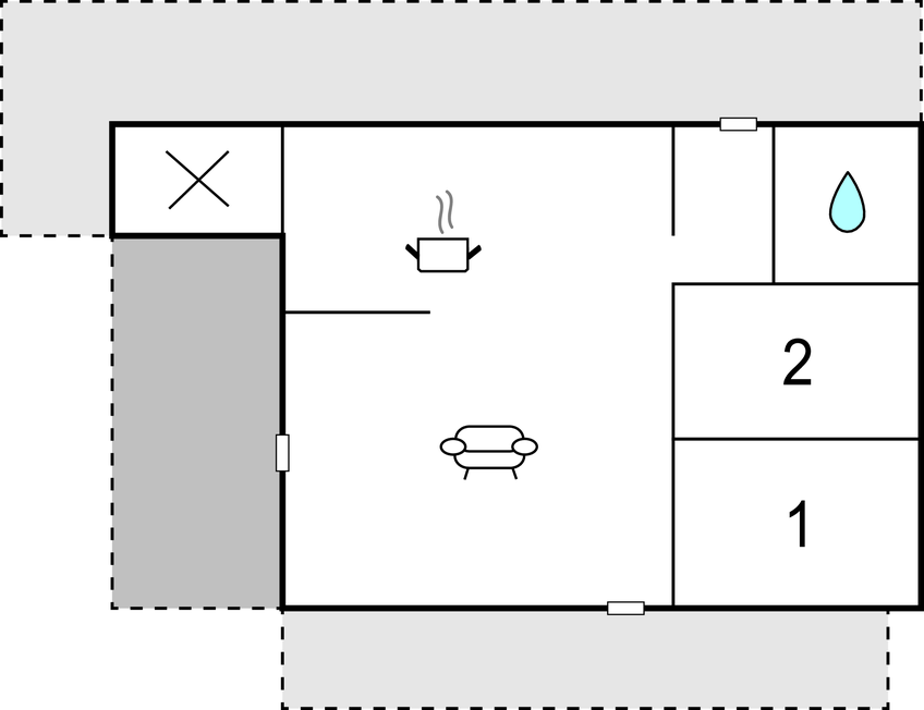 Ferienhaus - Kerteminde Strand , Dänemark - E2071 