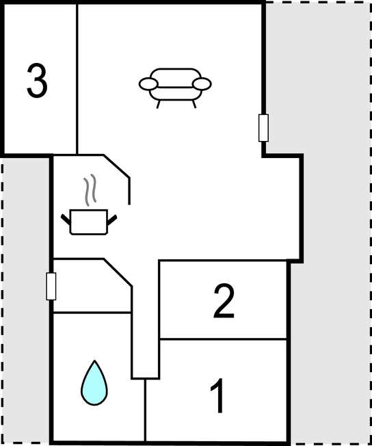 Ferienhaus - Nyborg Strand , Dänemark - E2104 