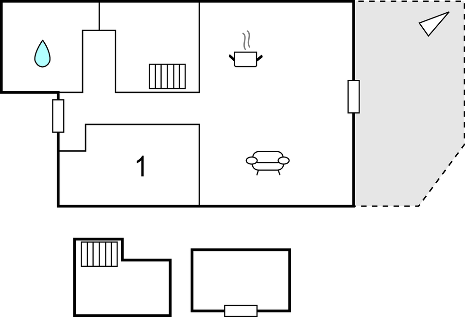 Ferienhaus - Kristiansminde Strand , Dänemark - E2128 