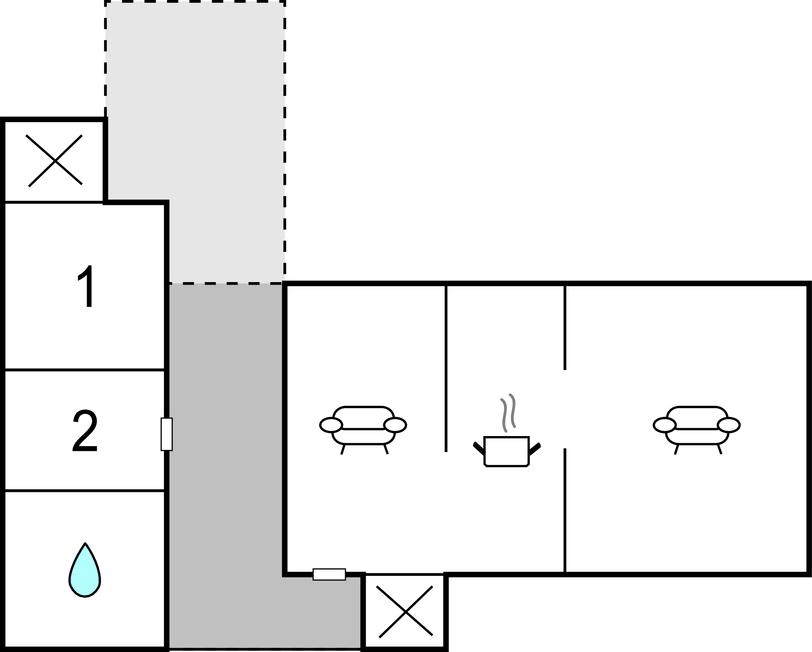 Ferienhaus - Hasmark Strand , Dänemark - E2189 