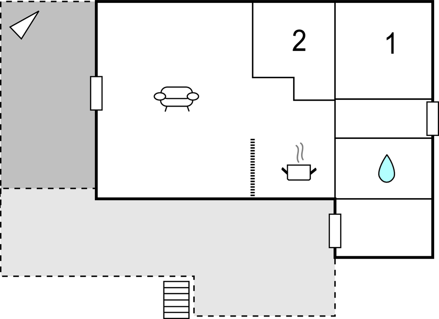 Ferienhaus - Nyborg Nordstrand , Dänemark - E2216 